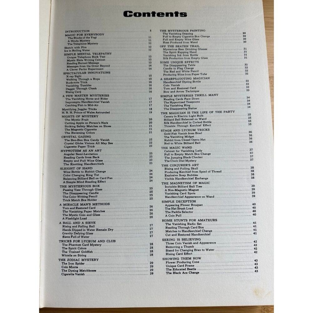 Dunningers Complete Encyclopedia of Magic Hardcover Vintage Book - Picture 6 of 6